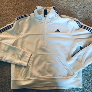 Woman’s Adidas 3/4 Zip/Crop Jacket, Size S, Worn Once